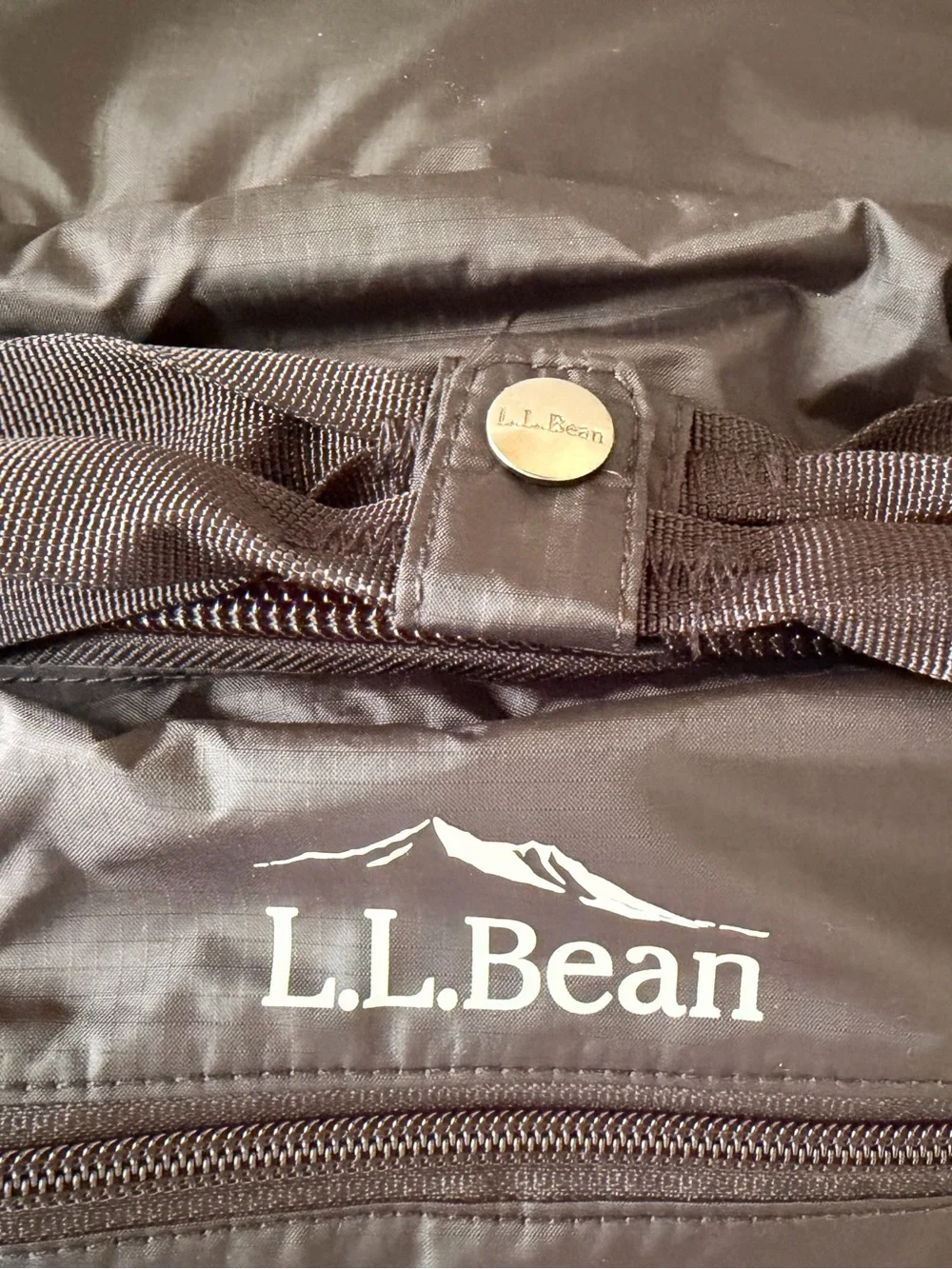 L.L. Bean bean stowaway